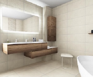 projets de salle de bains en 3D a Lyon